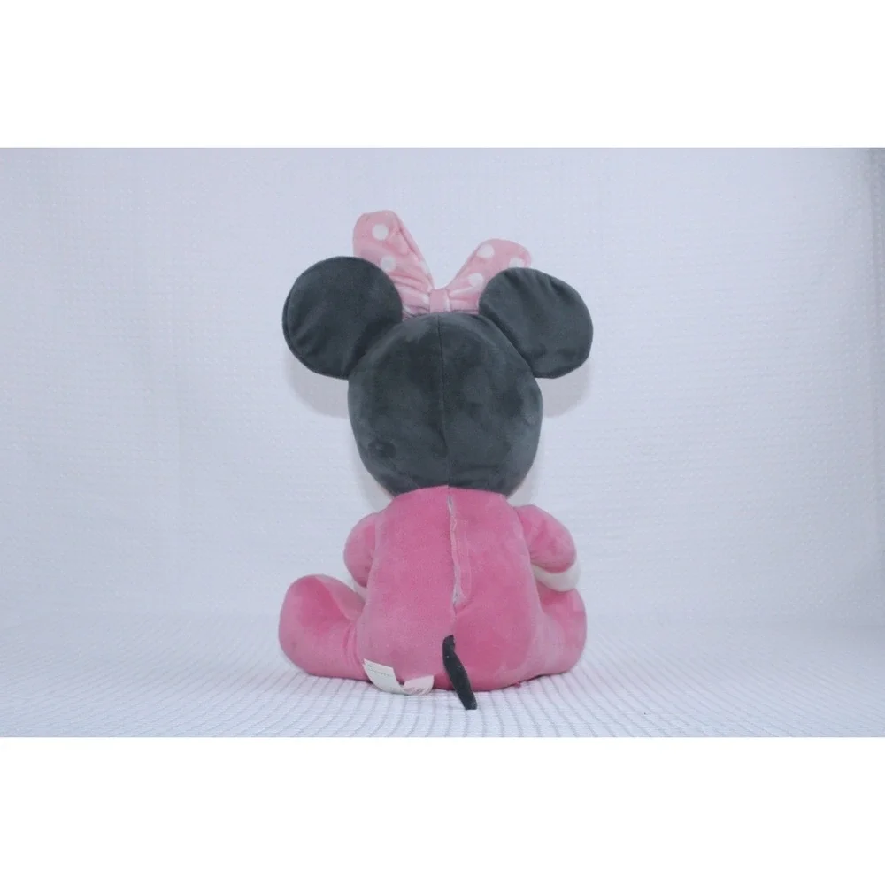 Disney Minnie Mouse Baby Learning Plush Toy Pink‎ Pajamas Shapes 12